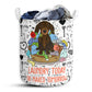 Dachshund Love Pattern Laundry Basket For Bathroom Bedroom Storage