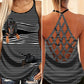 Dachshund Love Summer Hollow Tank Top For Fitness Sessions And Summer Events
