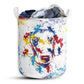 Dachshund Watercolor Laundry Basket For Bathroom Bedroom Storage