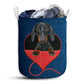 Dachshund Wool Love Laundry Basket For Bathroom Bedroom Storage