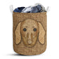 Dachshund Woven Laundry Basket For Bathroom Bedroom Storage