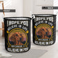 Dachshund Believe In You Laundry Basket For Room Home Organizer