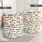 Dachshund Cute Pattern Laundry Basket For Room Home Organizer