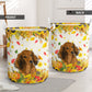 Dachshund Halloween Fall Laundry Basket For Room Home Organizer