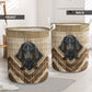 Dachshund Rope Handmade Laundry Basket For Room Home Organizer