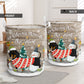 Dachshund Through The Snow Laundry Basket For Room Home Organizer