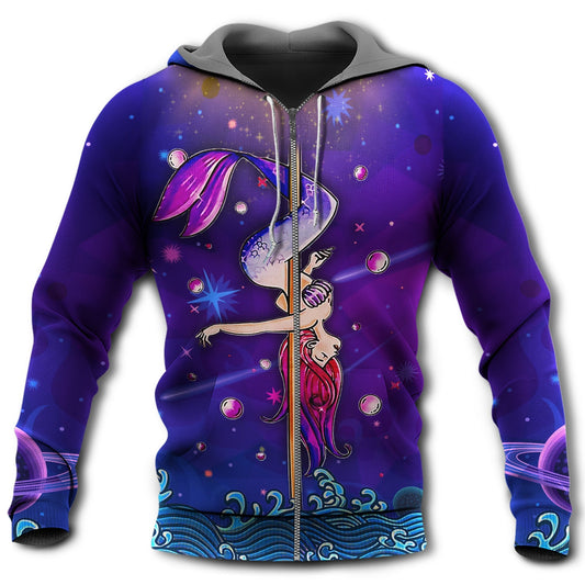 Fantasy Pole Dance Mermaid Hoodie For Seaside Adventures Daily Style And Comfortable Outfits