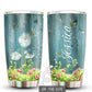 Dandelion Peaceful Life Personalized 20 Oz Tumbler For Coffee Travel And Daily Drinks