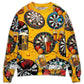 Dart And Beer Theme Sweater For Distinctive Style Travel Adventures And Creative Gifts