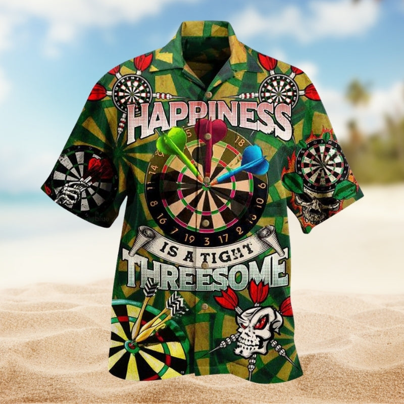 Darts Vacation Sport Hawaiian Shirt For Tropical Holidays, Outdoor Gatherings, And Everyday Comfort