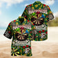 Darts Vacation Sport Hawaiian Shirt For Tropical Holidays, Outdoor Gatherings, And Everyday Comfort