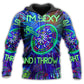Bold Blue Darts Throw Hoodie For Hobby Lovers Seasonal Outings And Gift Giving