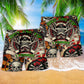Dart Just The Tip I Promise Hawaiian Print Beach Shorts For Weekend Recreation And Style