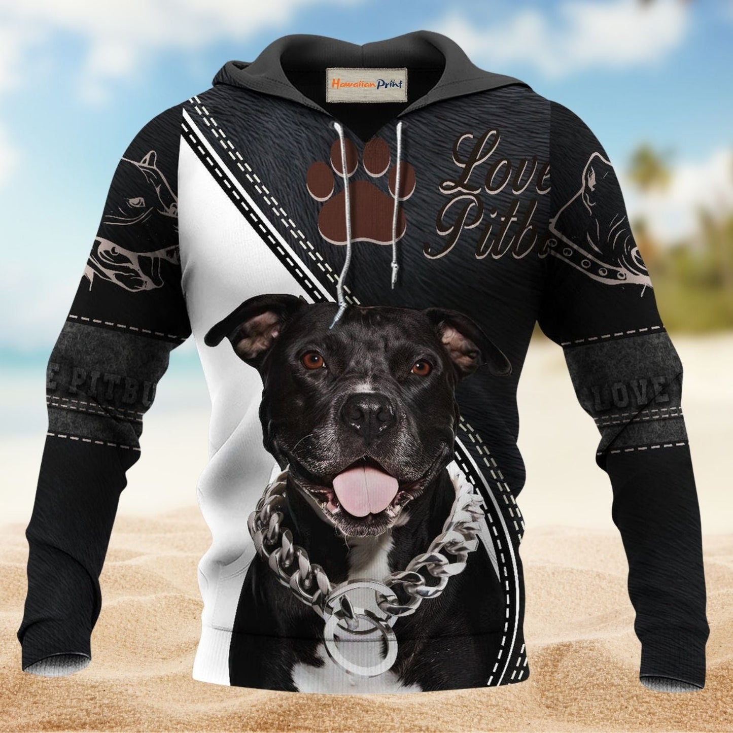 Pitbull Lover Forever Dog Hoodie For Pet Enthusiasts Weekend Outings And Relaxed Daily Style