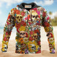 Floral Day Dead Skull Hoodie For Dark Artwork Streetwear And Relaxed Everyday Outfits