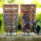 Deer Couple To Husband 20 Oz Tumbler For Coffee Travel And Daily Drinks