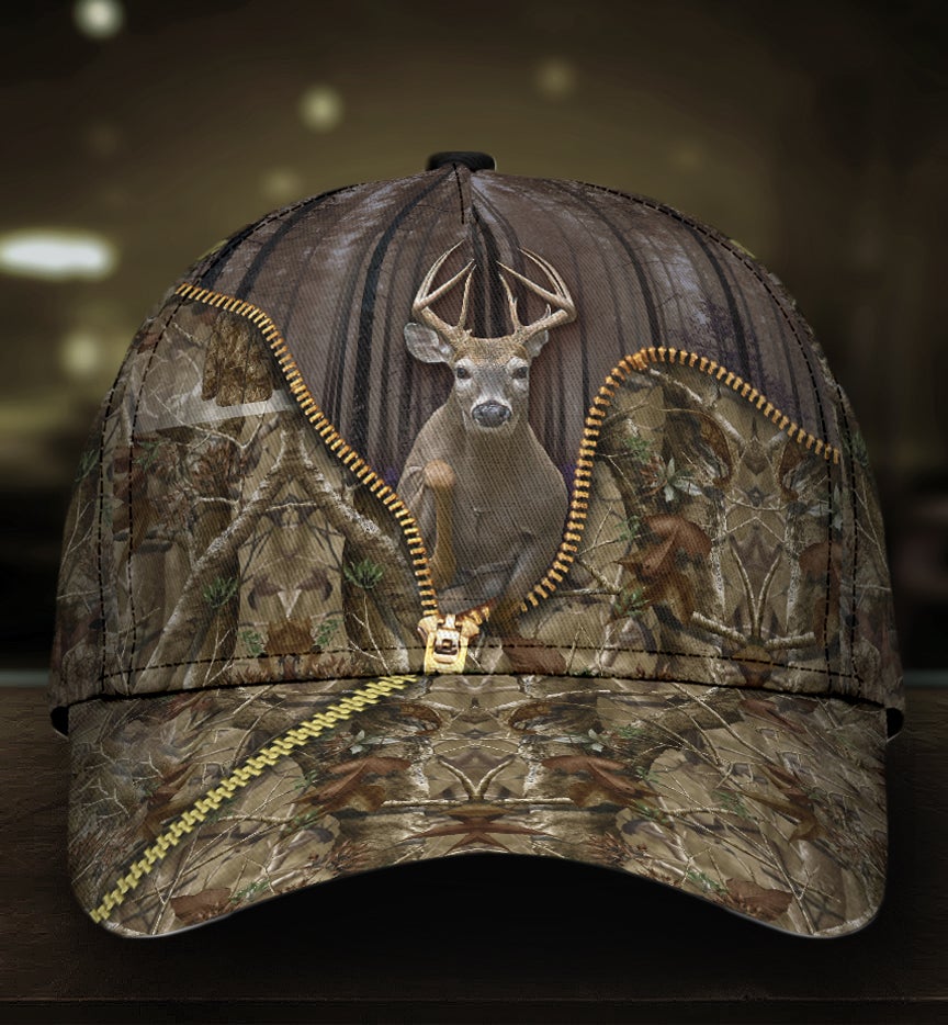 Deer Hunter Outdoor Wildlife Classic Cap For Casual Gatherings Travel And Thoughtful Gift Giving