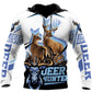 Deer Hunter Outdoor Hoodie For Forest Outings Travel Days And Relaxed Casual Comfort