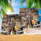 Deer Hunting Outdoor Life Style Personalized Beach Shorts For Tropical Getaways And Weekend Adventures