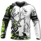 Green Deer Hunting Hunter Hoodie For Country Outings Camping Travel And Thoughtful Gifting
