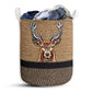 Deer Hunting Rope Wallpaper Laundry Basket For Bathroom Bedroom Storage