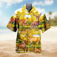 Scottish Tartan Hawaiian Shirt Print Closeup For Beach Days