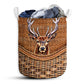 Small Size Deer Hunting Laundry Basket For Bathroom Bedroom Storage