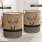 Deer Hunting Rope Wallpaper Laundry Basket For Room Home Organizer