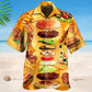 Delicious Fast Food Hawaiian Shirt For Island Vacations, Resort Wear, And Relaxed Seasonal Style