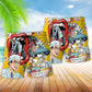 Dentist Beach Shorts Pattern Detail For Vacation Style And Relaxed Casual Wear