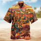 Desert Begins Hawaiian Shirt For Tropical Holidays, Outdoor Gatherings, And Everyday Comfort
