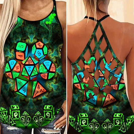 D20 Fullcolor Hollow Tank Top For Active Lifestyles And Weekend Style