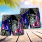 Diesel Engine Power Machine Beach Shorts For Coastal Adventures And Relaxed Summer Wear