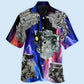 Diesel Engine Hawaiian Shirt With All Over Print For Vacation Parties Beach Outings And Relaxed Daily Wear
