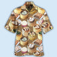 Food Delicious Dimsum Meal Hawaiian Shirt Pattern Detail For Vacation Travel And Daily Wear