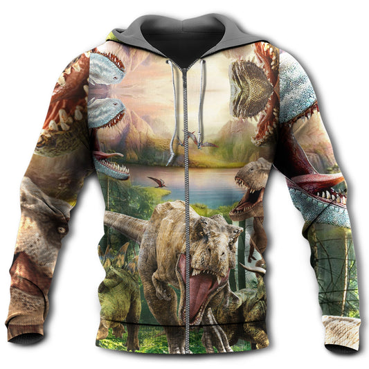 Dinosaur Roarsome World Hoodie For Mythical Themes Daily Outfits And Gift Ideas