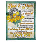 Dinosaur Lover Dad And Mom Dinosaur You Are Appreciated Flannel Blanket For Cozy Bedroom Sofa Decor