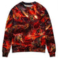 Dinosaur Meteorite Fantasy Sweater For Casual Wear Travel Parties And Comfortable Seasonal Style