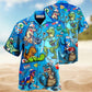 Dinosaur Nurse Vacation Hawaiian Shirt For Resort Trips, Coastal Parties, And Warm Weather Style
