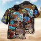 Dinosaur Roar Hawaiian Shirt For Animal Lovers, Beach Travel, And Casual Summer Style