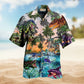 Gardening Plant Garden Birds Hawaiian Shirt All Over Print Detail For Casual Outings