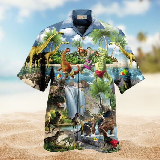 Festival Creative Pattern Hawaiian Shirt Creative Print View For Outdoor Gatherings