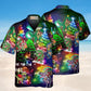 Dinosaurs Christmas Hawaiian Shirt For Coastal Travel, Casual Events, And Comfortable Summer Wear