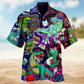 Teacher Dinosaur Humor Hawaiian Shirt For Island Vacations, Weekend Events, And Relaxed Everyday Outfits