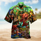 Camping Wait Lives Meet Buddy Married Hawaiian Shirt Front Pattern View For Thoughtful Gifting