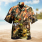 Dragon Breathing Fire Hawaiian Shirt Print Closeup For Summer Travel
