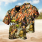 Dragon Breathing Fire Hawaiian Shirt Collar And Front View For Resort Wear