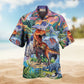 Dinosaurs World Amazing Hawaiian Shirt For Resort Travel Summer Events And Thoughtful Casual Gifting