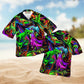 Dinosaurs World Summer Hawaiian Shirt For Summer Gatherings Island Travel And Comfortable Casual Wear