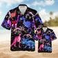 Dinosaurs World Summer Hawaiian Shirt For Island Getaways Beach Parties And Comfortable Vacation Style
